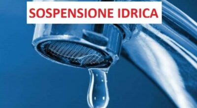 Sospensione idrica programmata in data 15 maggio 2025.